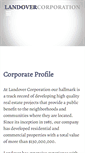 Mobile Screenshot of landovercorp.com